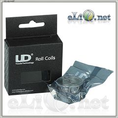 UD  0.4 / 0.5 /  0.65 / 0.8  мм Кантал / фехраль (Kanthal A1 FeCrAl)