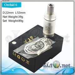 Orchid 26650 - обслуживаемый атомайзер. Орхидея. Orchid 26650 MTL RTA Орхідея - оригінальна упаковка з комплектацією атомайзера