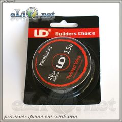 UD Twisted Wire 30ga*3 Плетенный кантал. 5м.