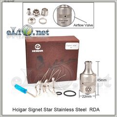 Hcigar Signet Star RDA - ОА для дрипа из нержавеющей стали. клон.