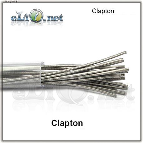 Clapton SS316 Rod Wire (28ga+24ga) из нержавеющей стали.
