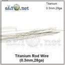 Nickel Rod Wire (0.3mm, 28ga) - Никелевая проволока.