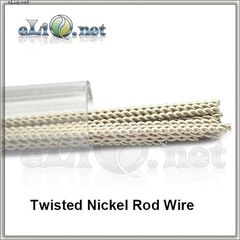 Twisted Nickel Rod Wire (0.4mm, 26ga) - Скрученная никелевая проволока.