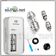 3.5ml Vapeonly BCC(Bottom Coil Changeable) mega Clear Cartomizer
