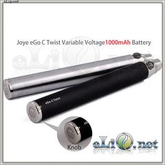 [Joyetech] Joye eGo-C Twist Variable Voltage 1000mAh battery