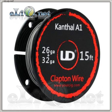 UD Clapton Kanthal Wire (26ga+32ga) - клэптон кантал.