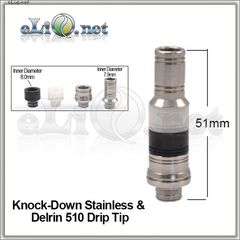 510 Knock-Down Drip Tip. Разборной дрип-тип 5-в-1.