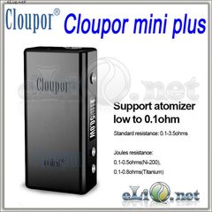 Cloupor Mini Plus TC 50W Mod - мини боксмод варивольт-вариватт с температурным контролем.