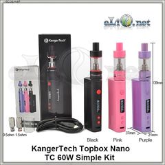 Kangertech Topbox Nano Starter Kit - боксмод вариватт + атомайзер, набор
