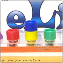 [510] Small Drip Tip. Короткий акриловый дрип-тип.