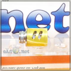 [510] Double Airflow Acryl Drip tip. Акриловый дриптип с двойным обдувом. 