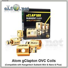 Клэптон испаритель для KangerTech Subox / Subtank / Mini / Nano / Plus. Atom gClapton OVC Coils