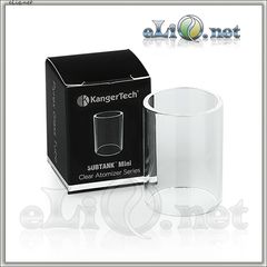 KangerTech Subtank Mini - стеклянная колба. Pyrex Glass Replacement Tube