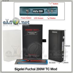  Sigelei Fuchai 200W TC Mod боксмод варивольт-вариватт с температурным контролем.