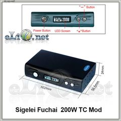  Sigelei Fuchai 200W TC Mod боксмод варивольт-вариватт с температурным контролем.