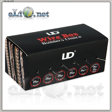 UD Wire Box - коробочка с 6ю катушками проволок разного типа от Youde.