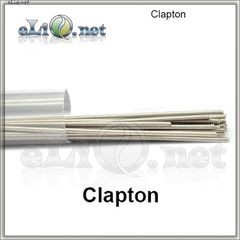 Clapton Nichrome Rod Wire (28ga+24ga) - клэптон нихром.