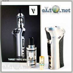 75W Vaporesso TARGET VTC Kit with Ceramic cCELL Coil Tank - боксмод вариватт + атомайзер, набор
