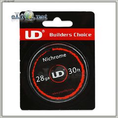 UD Nichrome (0.3mm, 28ga) - Нихром, катушка 10 м.
