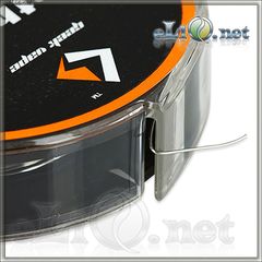 [GeekVape] 28ga, 0.32мм Никель Ni200. 10м. Крупний план дроту