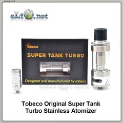 Tobeco Super Tank Turbo 4ml сабомний атомайзер з системою охолодження пару