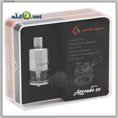 GeekVape Avocado 24 RDTA Tank - 5.0ml. Генезис с велосити стойками. Авокадо 24.