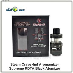 Steam Crave Aromamizer Supreme RDTA - обслуживаемый атомайзер-танк для дрипа. Аромамайзер. (4 мл, 2 стойки)