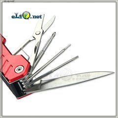 UD Cool Kit With 10-in-1 Multi-functional Tools - складной инструмент для обслуживания атомайзеров все-в-одном.