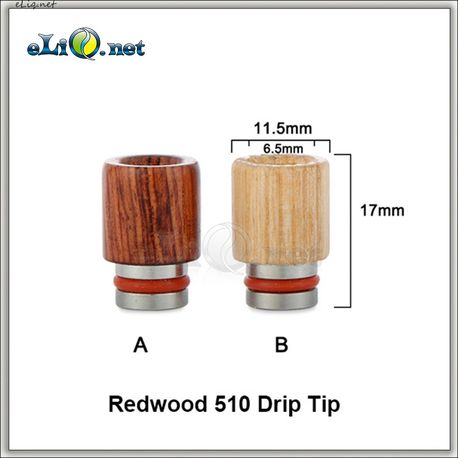 Colored Vase Drip Tip for 510/901