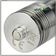 3.5ml Vapeonly BCC(Bottom Coil Changeable) mega Clear Cartomizer