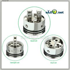 Unicig Indulgence Mutation X V5 RDA. обслуживаемый атомайзер для дрипа. Мутация 5.