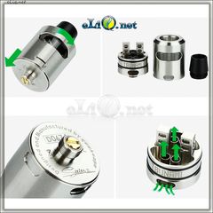 GeekVape Tsunami 24 RDA Glass Window Version - обслуживаемый атомайзер для дрипа. Цунами с окошком. Оригинал.