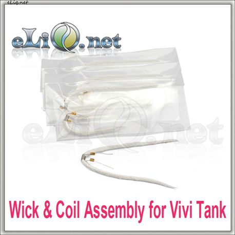 2 ОМ (фитиль и спираль) Vivi Tank Wick & Coil Assembly