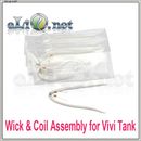 2 шт 2 ОМ (фитиль и спираль) Vivi Tank Wick & Coil Assembly