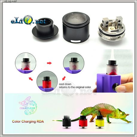 Hotcig Chameleon RDA Atomizer - обслуживаемый атомайзер - дрипка. Хамелеон.