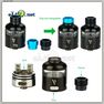 Дрипка Vaporesso Nalu RDA - обслуживаемый атомайзер для дрипа.