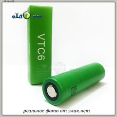 [30A] 3000mah Sony VTC 6 IMR18650  - flat top - Высокотоковый аккумулятор 