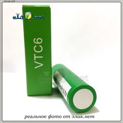 [30A] 3000mah Sony VTC 6 IMR18650  - flat top - Высокотоковый аккумулятор 