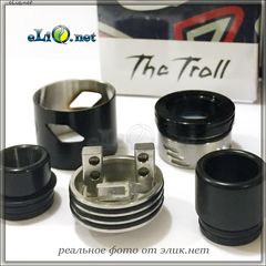 Дрипка Wotofo The Troll 25 RDA V2 - обслуживаемый атомайзер для дрипа. Тролль.