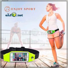 Водонепроницаемая сумка - пояс для бега и занятий спортом. Отделение для телефона с сенсорным экраном.