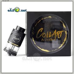 CoilART Azeroth RDTA Обслуживаемый атомайзер. Гибрид генезиса с дрипкой. 