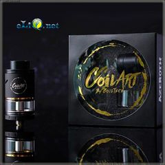 CoilART Azeroth RDTA Обслуживаемый атомайзер. Гибрид генезиса с дрипкой. 