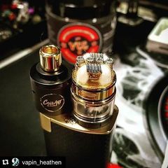 CoilART Azeroth RDTA Обслуживаемый атомайзер. Гибрид генезиса с дрипкой. 