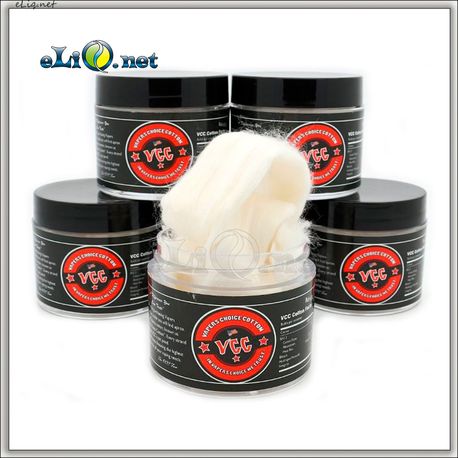 Vapers Choice Organic Cotton Wick made in the USA. Вата для вейперов.