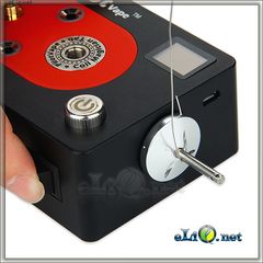 PilotVape Coil Magician Tab - электрический инструмент для намотки спирали + тестер.