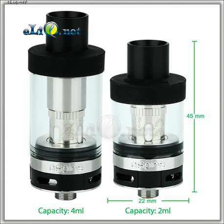 Aspire Atlantis EVO Extended Tank Kit - 2 - 4ml - сабомный клиробак.