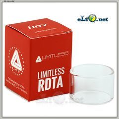 IJOY Limitless RDTA Glass Tube. Стеклянная колба для Лимитлесс РДТА.