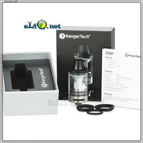 Kangertech JUPPI Tank сабомний атомайзер 3мл з NotchCoil випарниками
