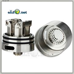 Tesla Antman 24 RDA. Обслуживаемый атомайзер для дрипа (дрипка) знята верхня кришка