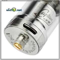Tesla Captain 24 RTA Tank -2.5ml. Обслуживаемый атомайзер танк. Капитан.
